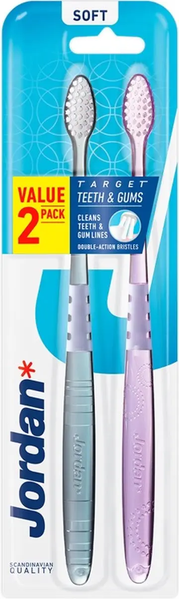 Jordan Target Teeth & Gums Handtandenborstel
