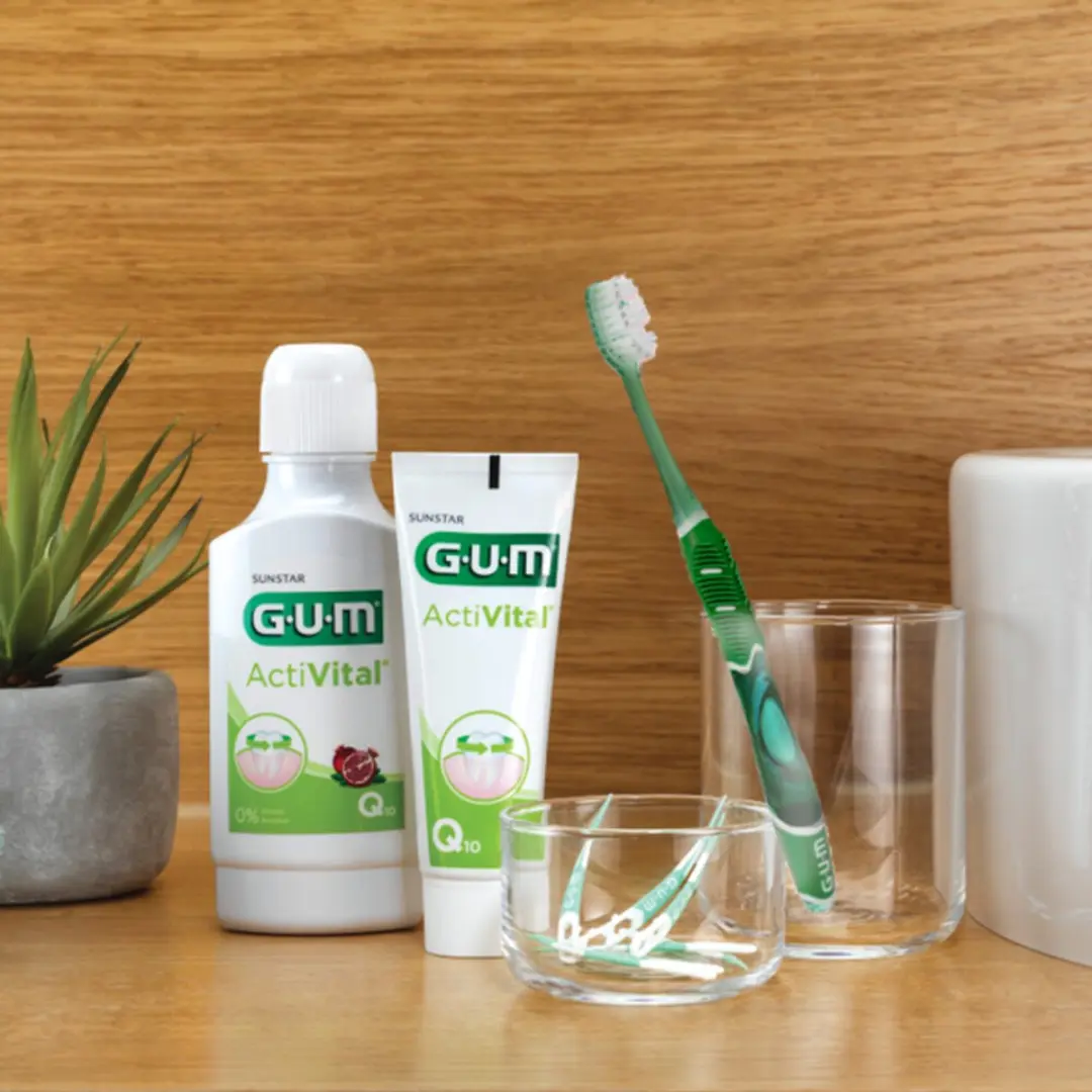 Gum Compact Pro Soft Tandenborstels - 6 Stuks - Wit/Groen