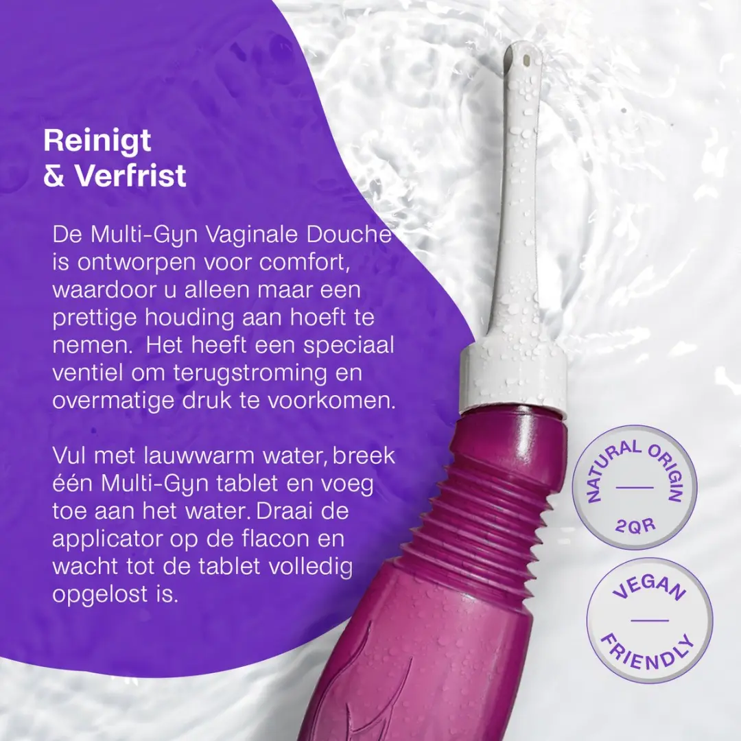 Multi-Gyn Vaginale Douche 20ml - 20 Bruistabletten