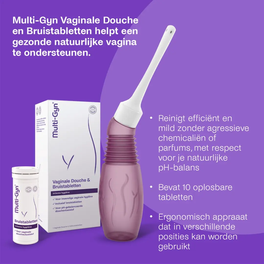 Multi-Gyn Vaginale Douche 20ml - 20 Bruistabletten