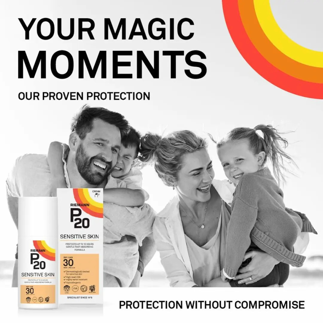 P20 Sensitive SPF 30 Lotion 2x200ml