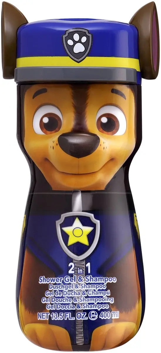 PAW Patrol Chase Bad & Douchegel 400ml - afbeelding 6 van 6