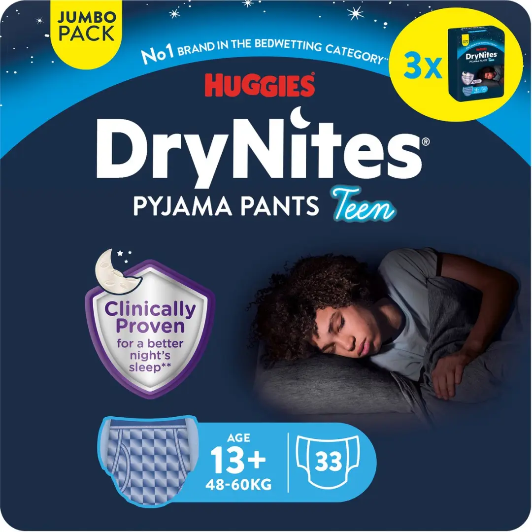 DryNites Luierbroekjes Jongens 13+ jaar