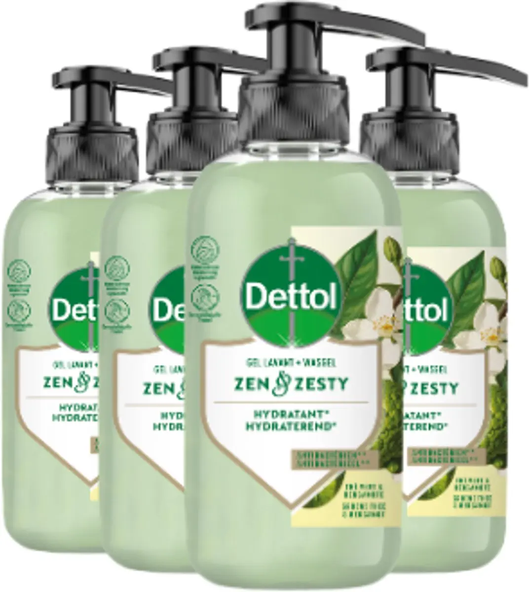 Dettol Handzeep Zen & Zesty Groene Thee & Bergamot 300ml