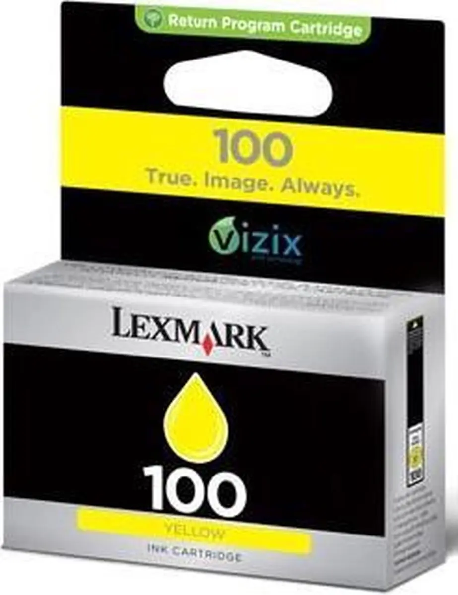 Lexmark 14N0902E Inktcartridge - Geel 3ml
