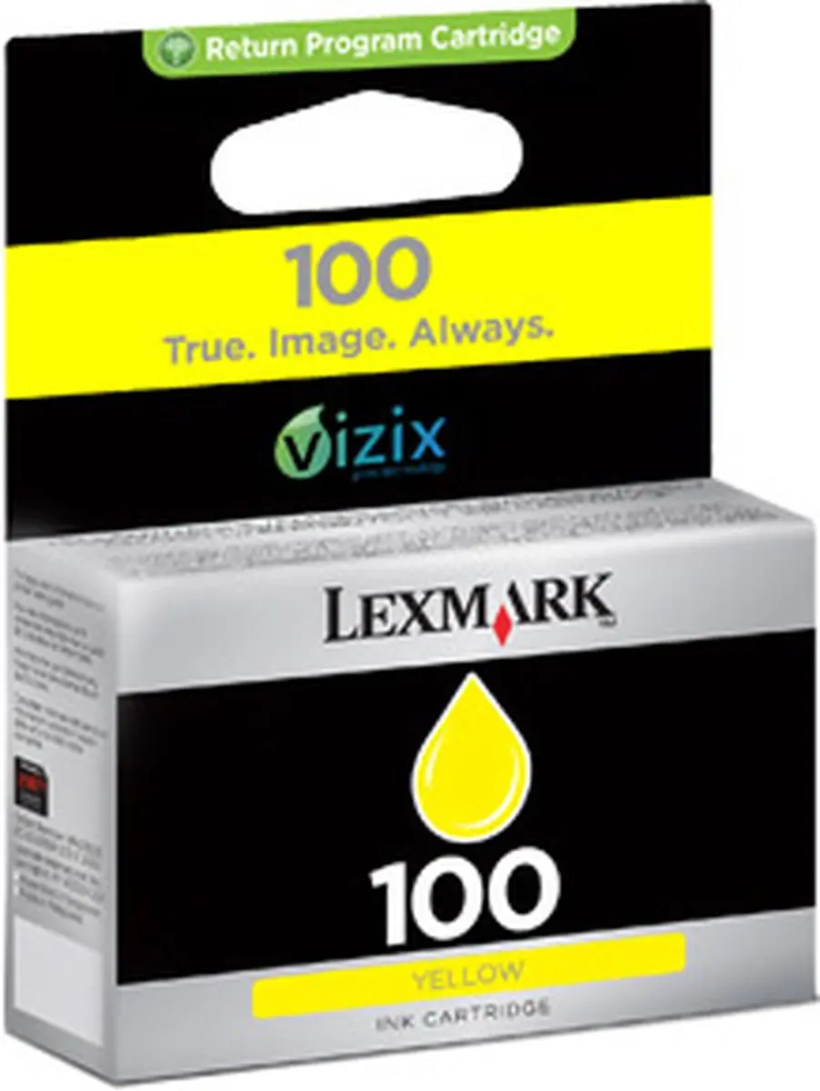 Lexmark 14N0902E Inktcartridge - Geel 3ml