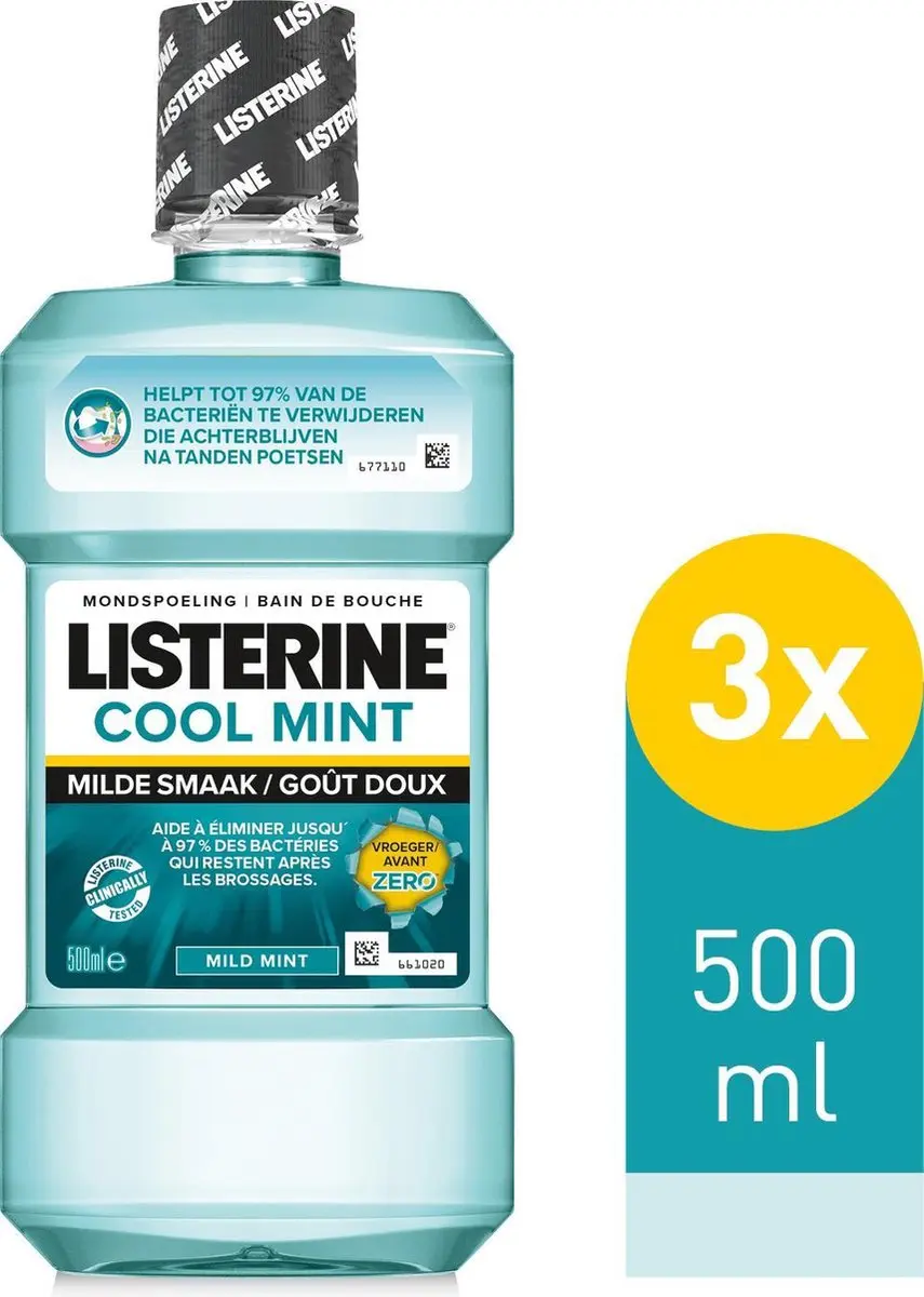 Listerine Cool Mint Mild Mondspoeling 1500ml