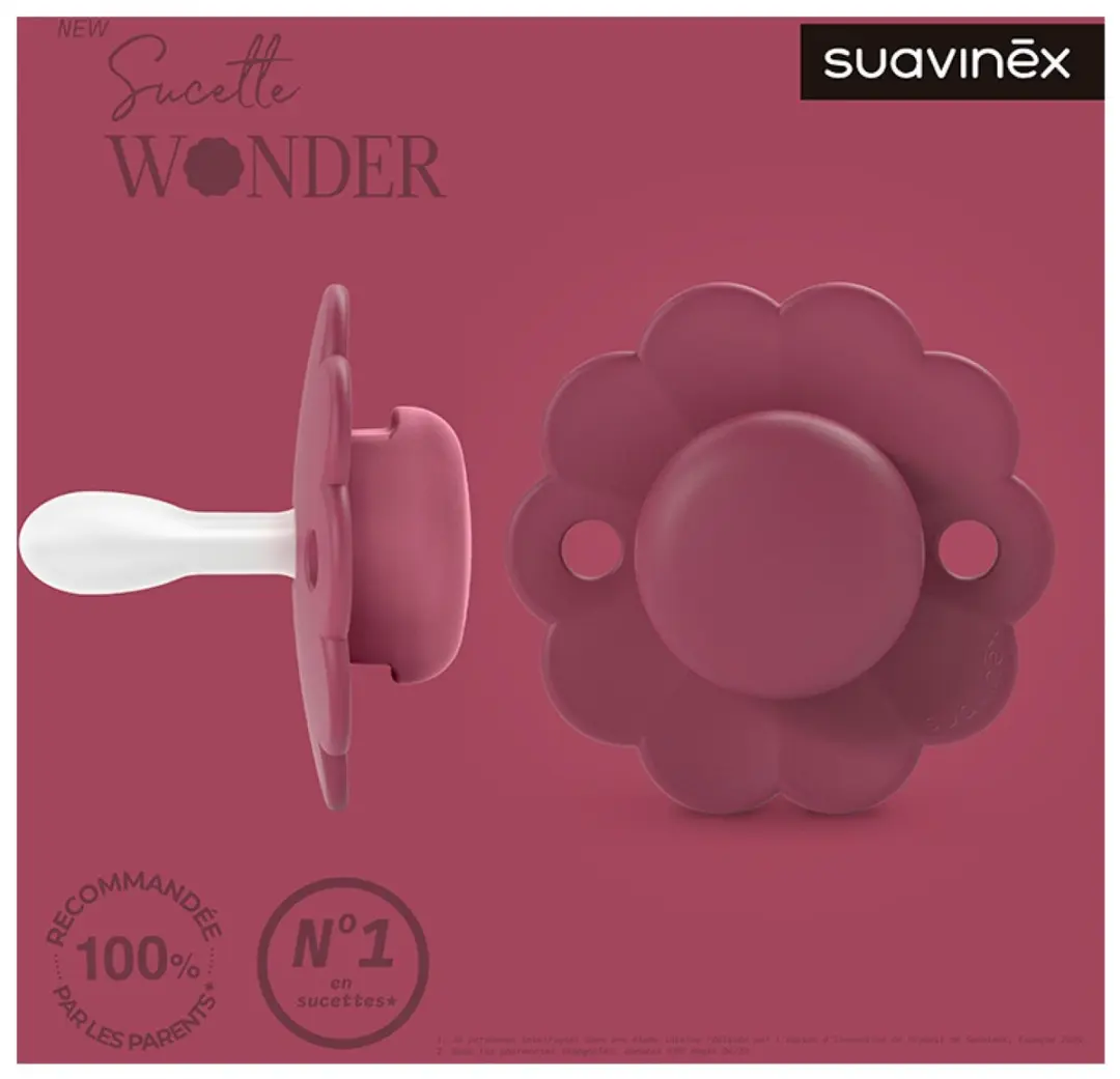 Suavinex Wonder SX Pro Fopspeen Symmetrisch 6-18Mnd - Paars