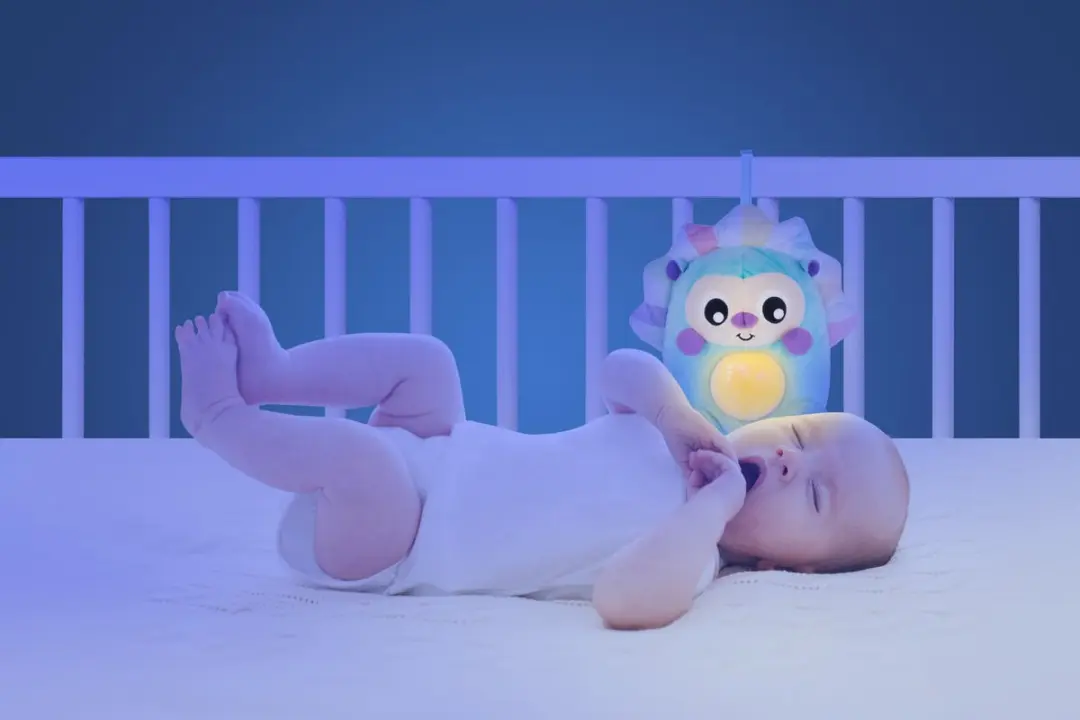 Playgro Dreamtime Soothing Sounds & Lights Egeltje - Blauw
