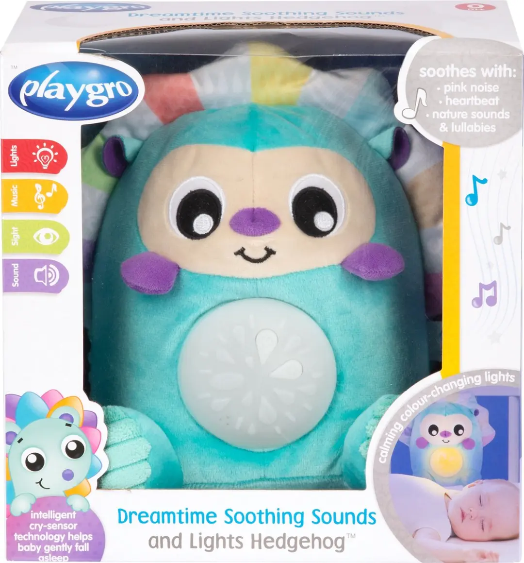 Playgro Dreamtime Soothing Sounds & Lights Egeltje