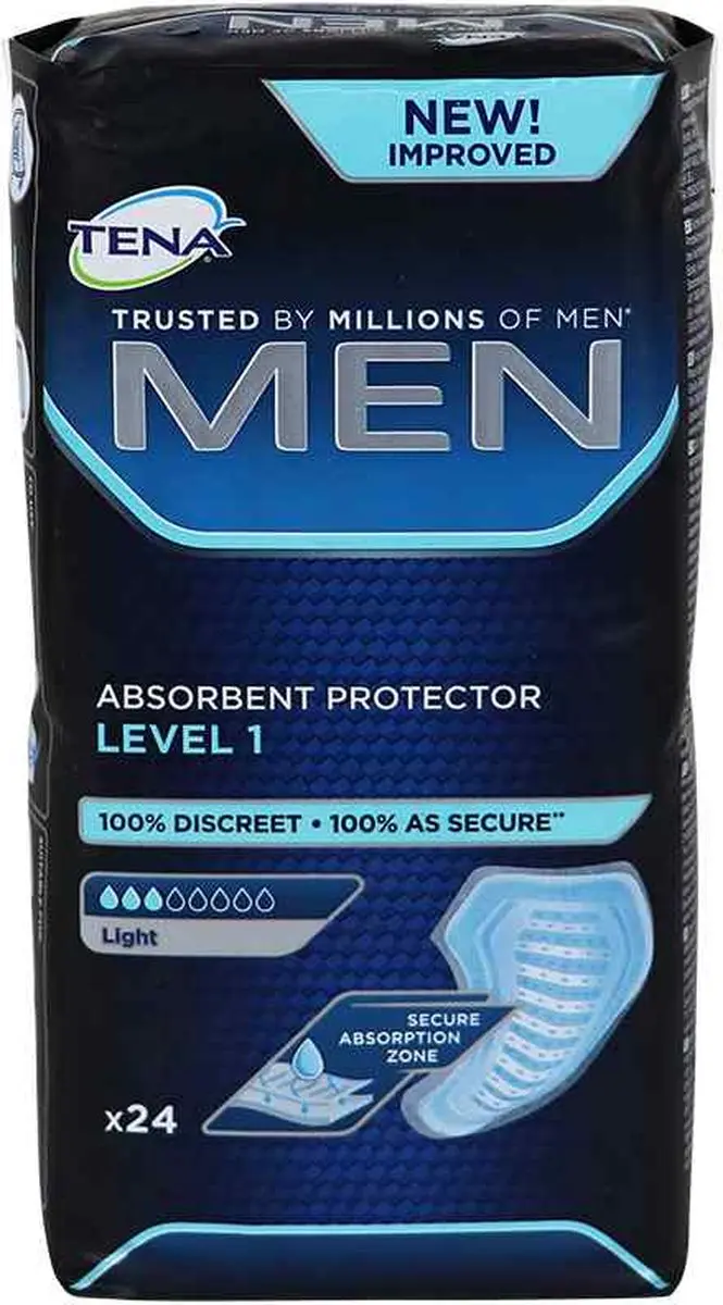 TENA Men Level 1 Inlegger - 144 Stuks