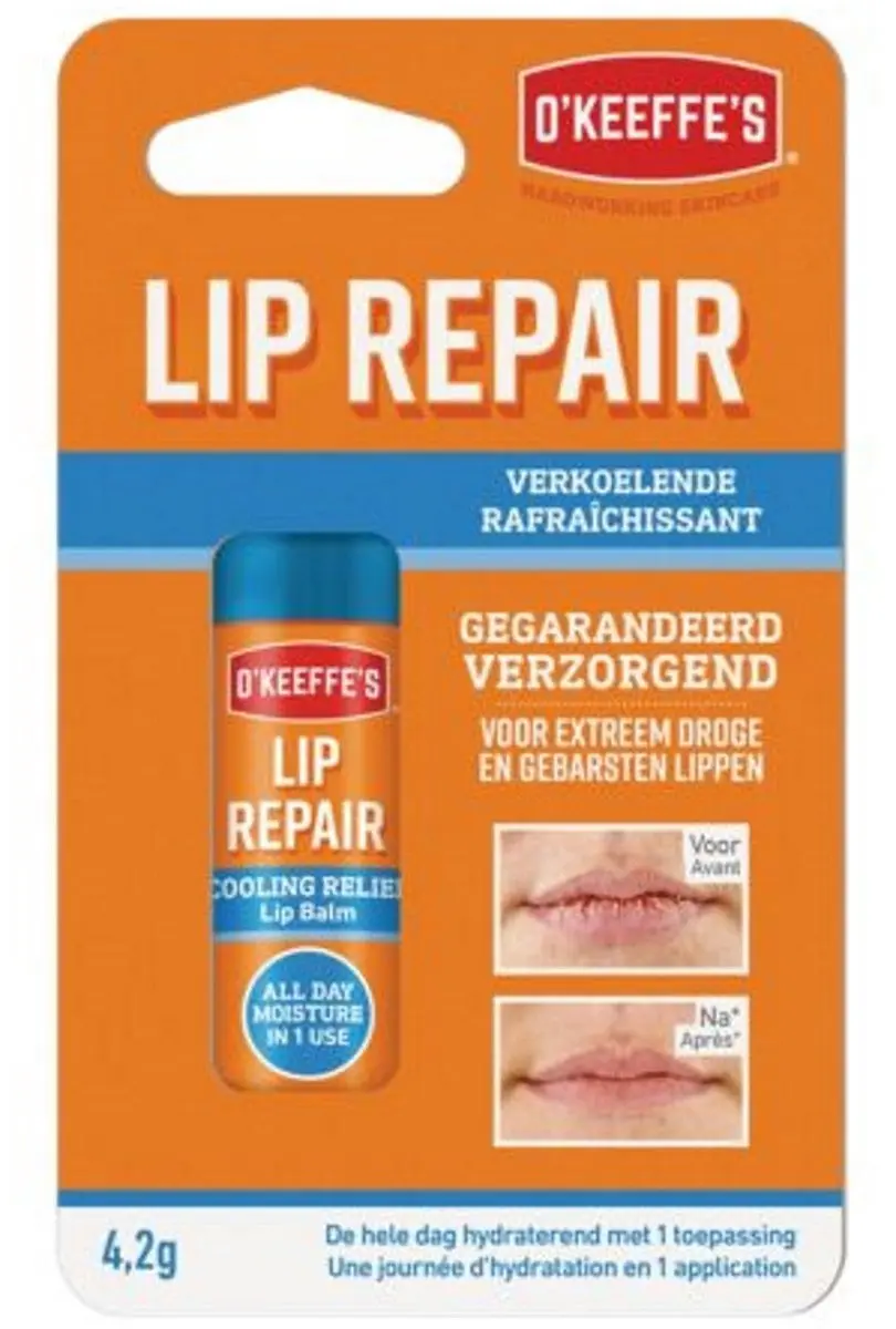 O'Keeffe's Lip Repair Cooling - 3x4,2ml