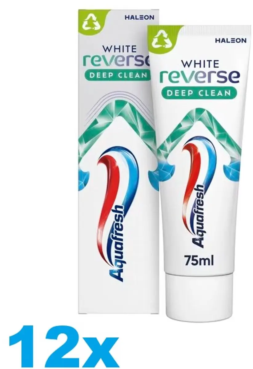 Aquafresh White Reverse Tandpasta 75ml