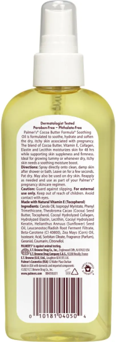Palmers Cocoa Butter Soothing Oil 120ml