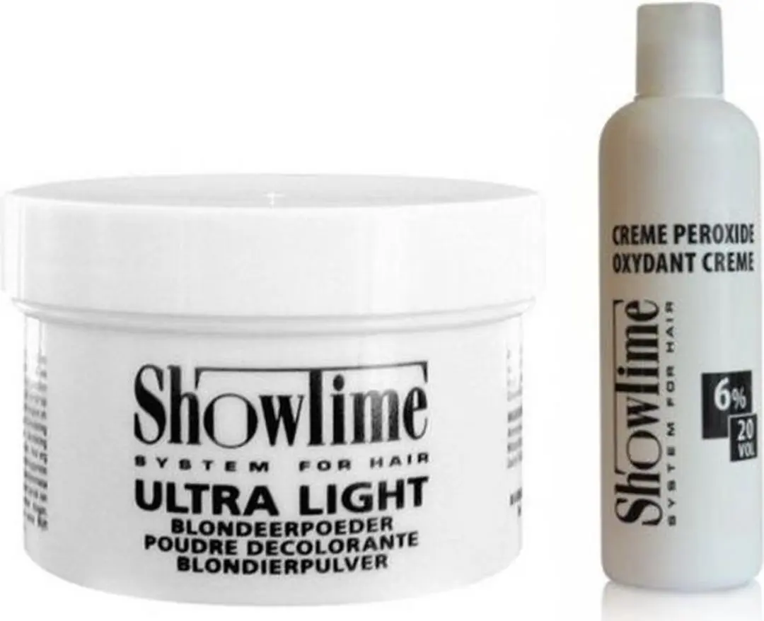 Showtime Ultralight Blondeerpoeder + Oxidant 6%