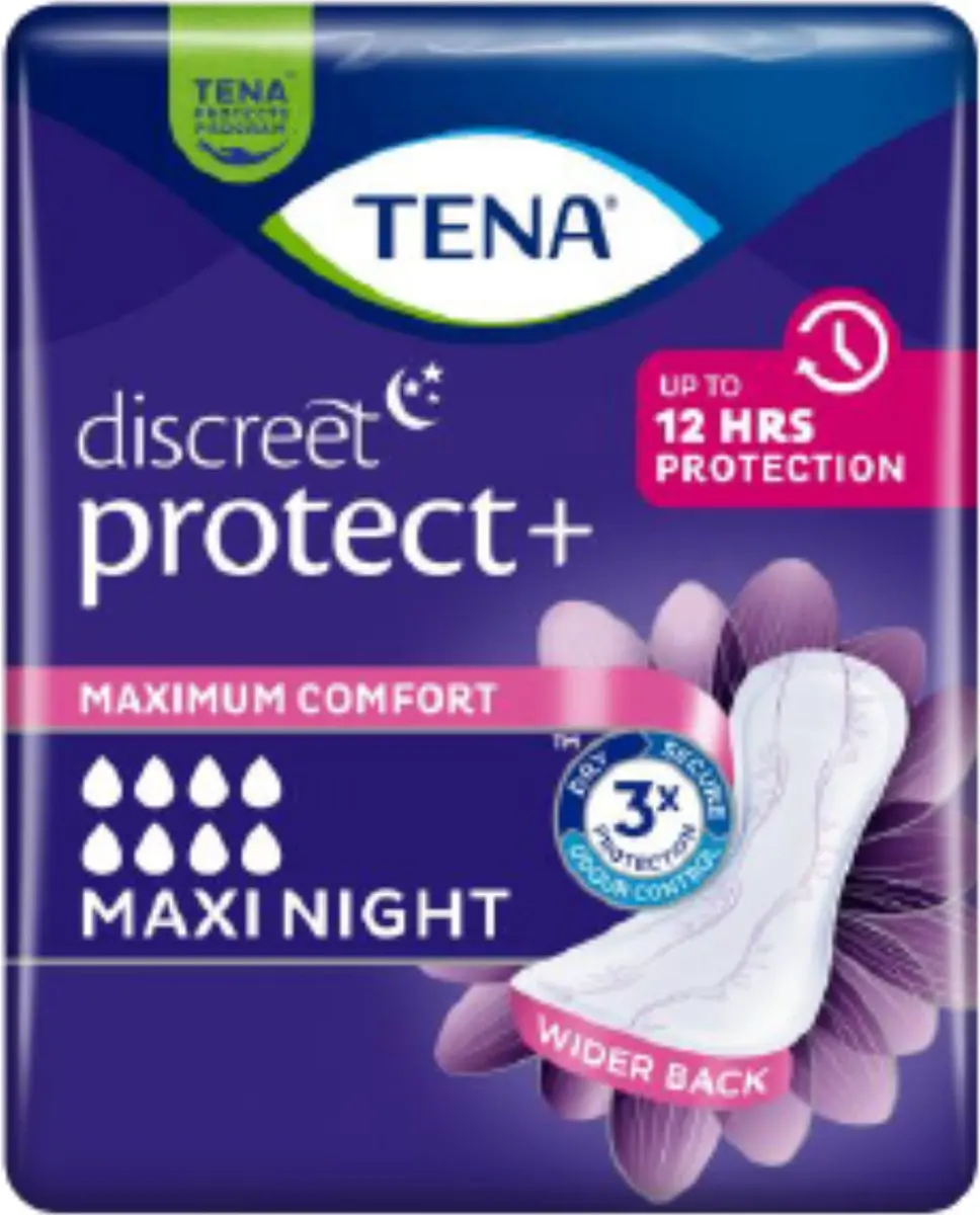 TENA Discreet Maxi Night