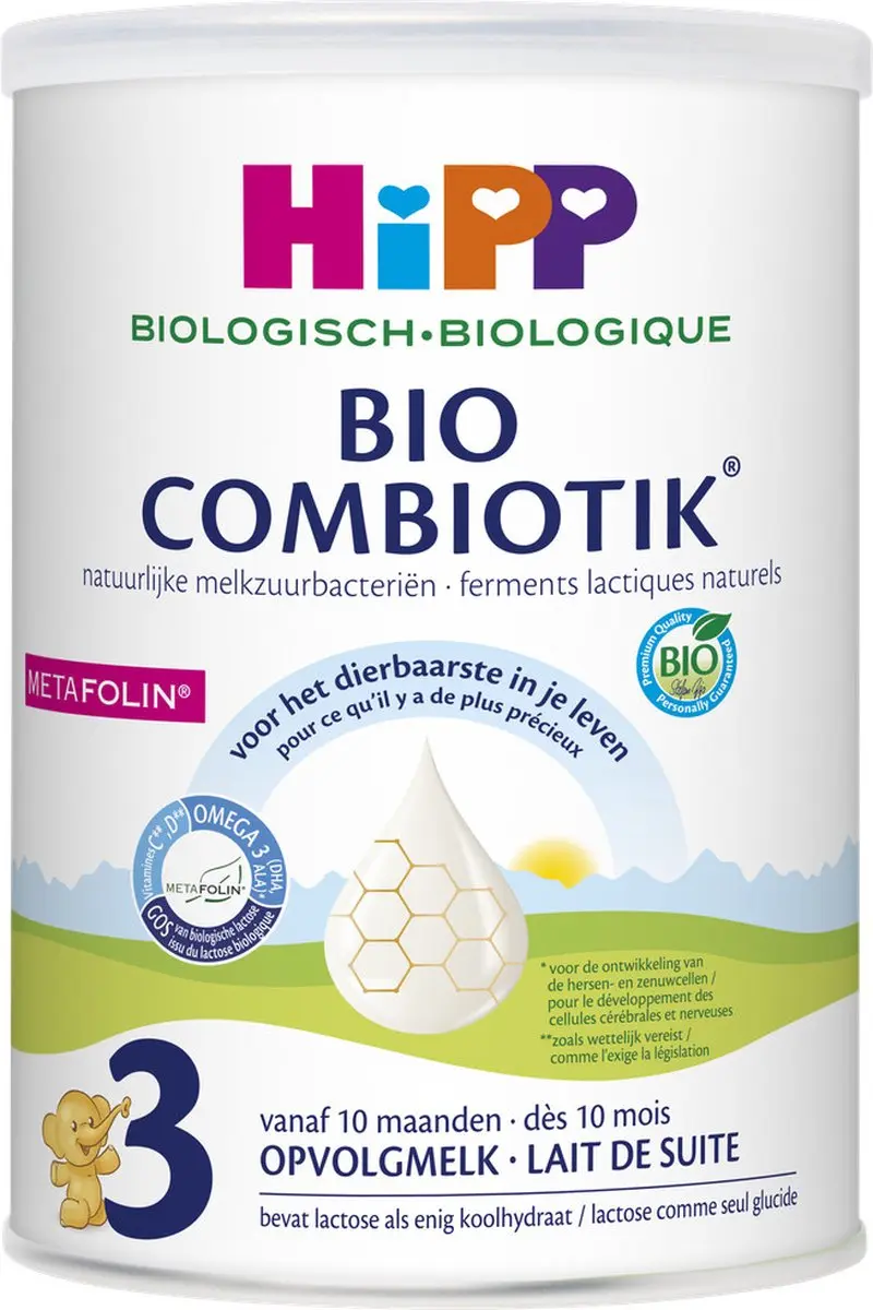 HiPP Opvolgmelk 3 Bio Combiotik 800g