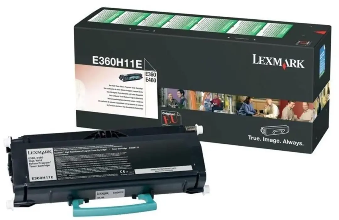 Toner Lexmark E360H11E Black