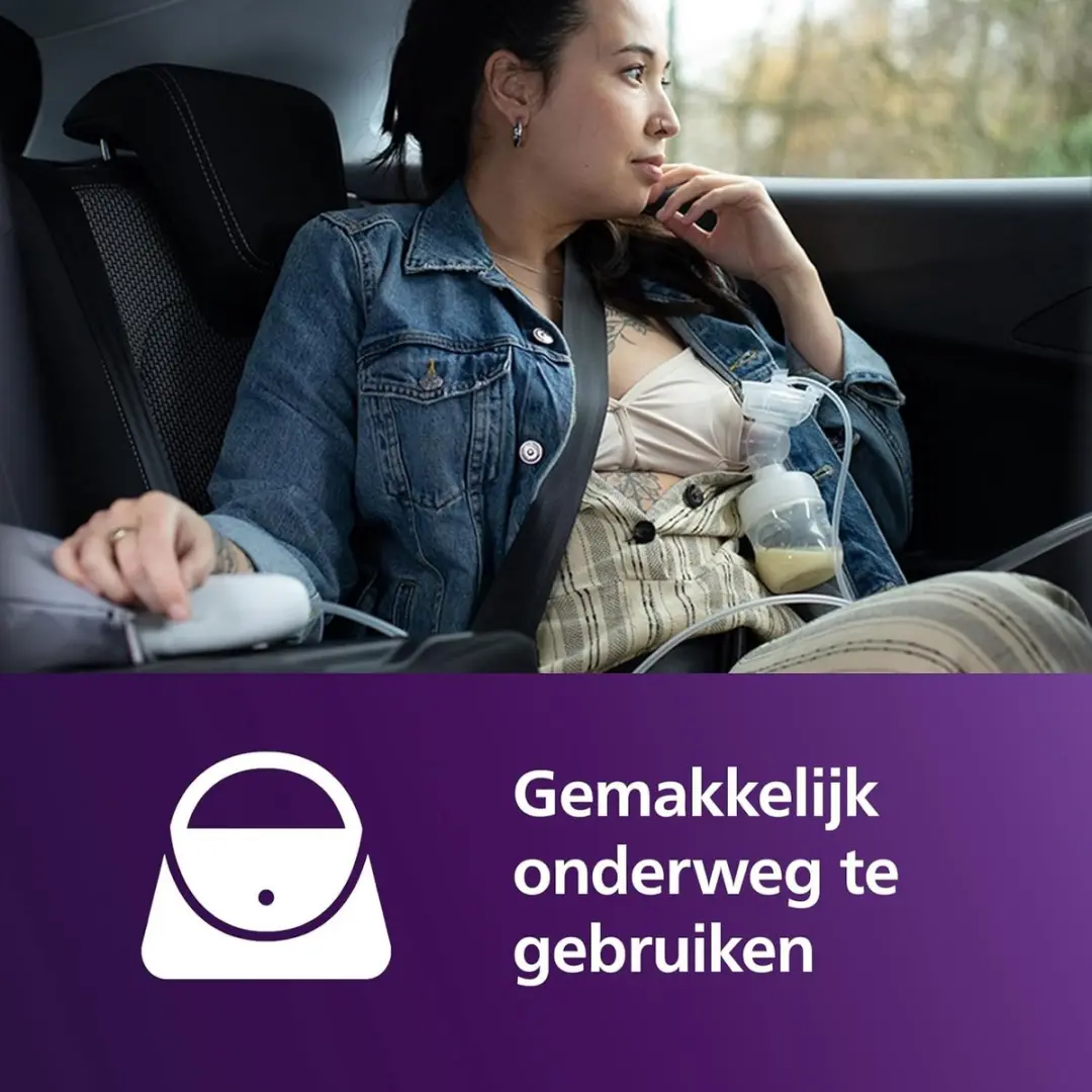 Philips Avent SCF396/31 Elektrische Borstkolf - Ziekenhuissterkte - Wit - afbeelding 5 van 6