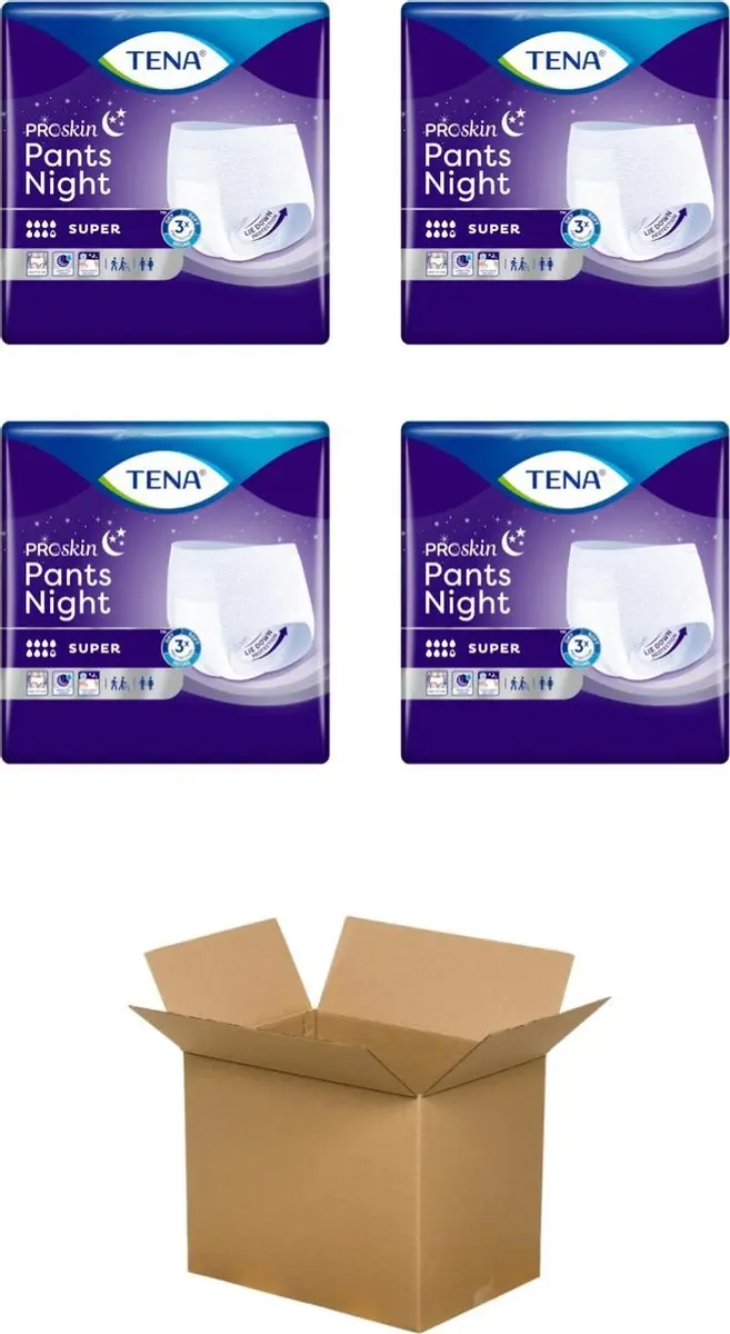 TENA ProSkin Pants Super Night L - 40 Stuks
