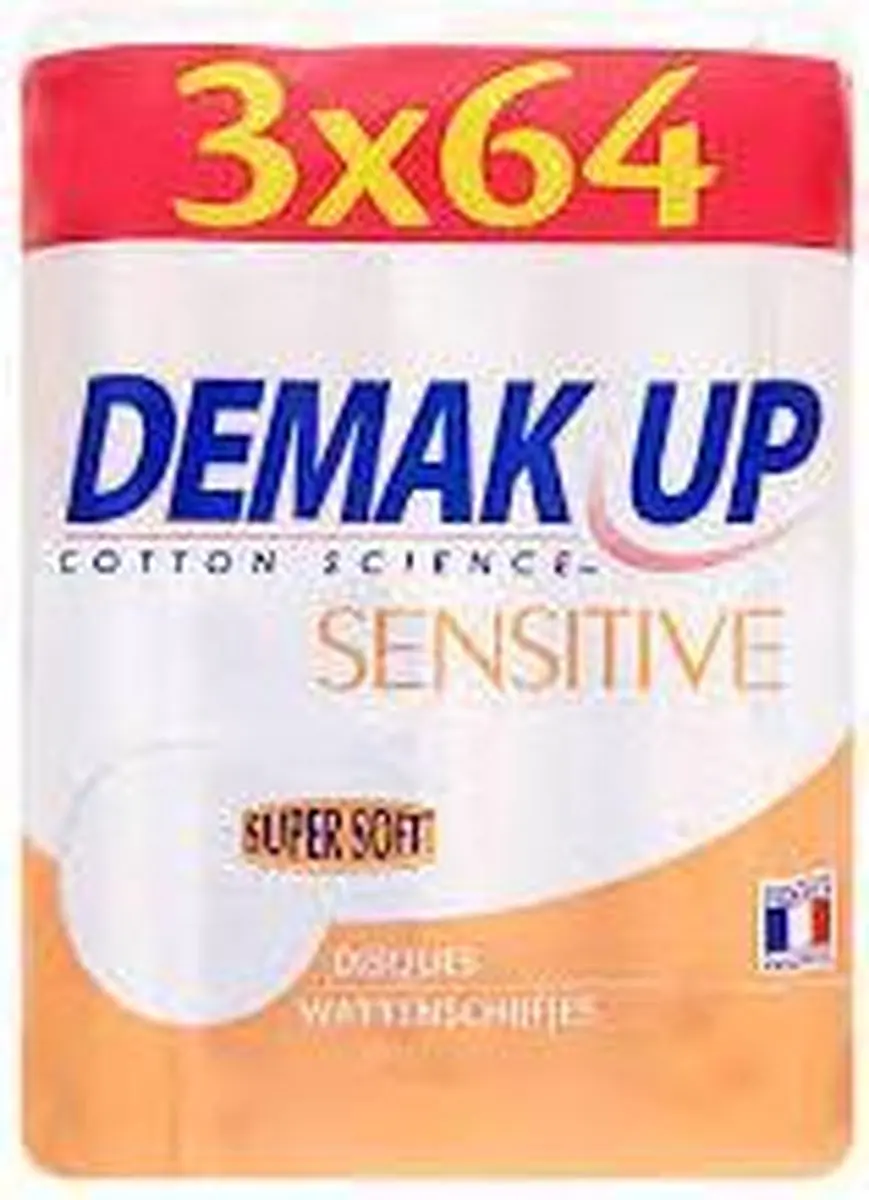 Demak'Up Sensitive Silk Reinigingsschijfjes - 3 Stuks - afbeelding 6 van 6