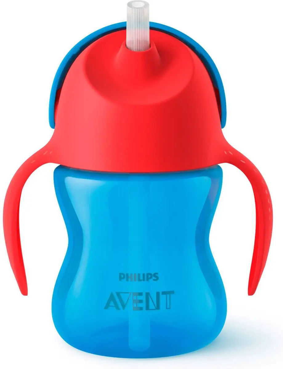 Philips Avent Drinkbeker met rietje SCF796/01 - 200ml - Multicolor