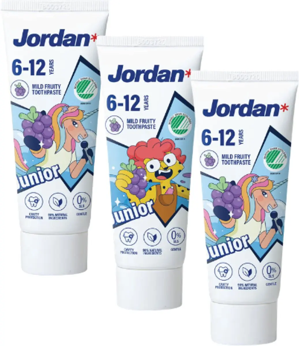 Jordan Junior Tandpasta 50ml