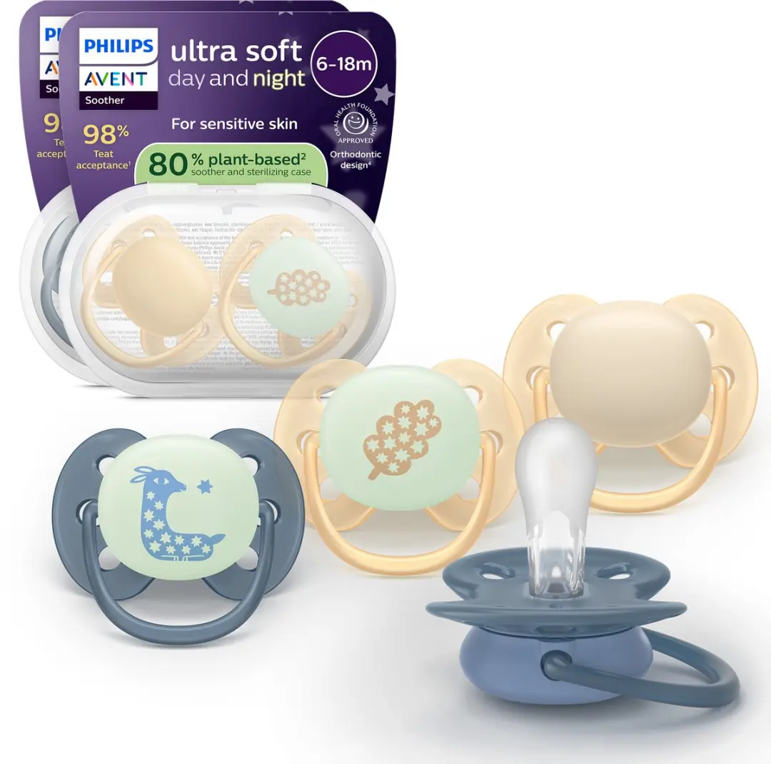 Philips Avent Ultra Soft Glow-in-the-Dark Fopspeen