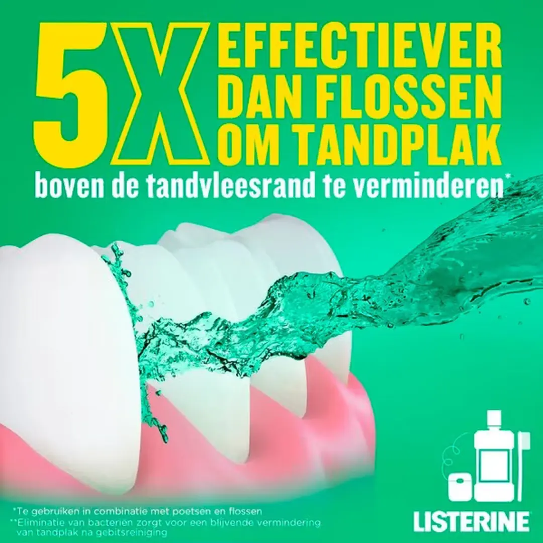 Listerine Mondwater Total Care Tandvleesbescherming 6x500ml
