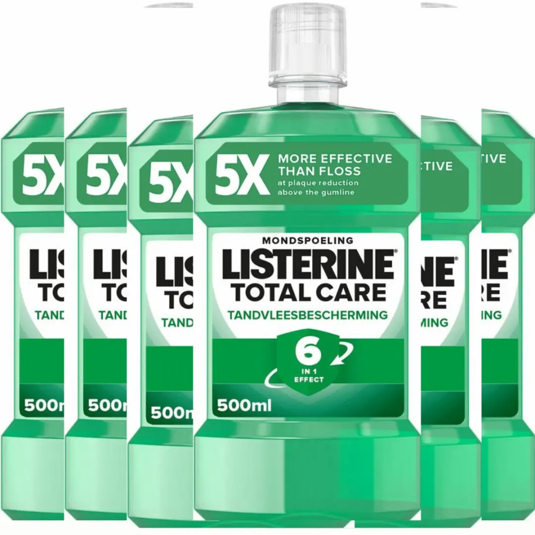 Listerine Total Care Mondwater 6x500ml