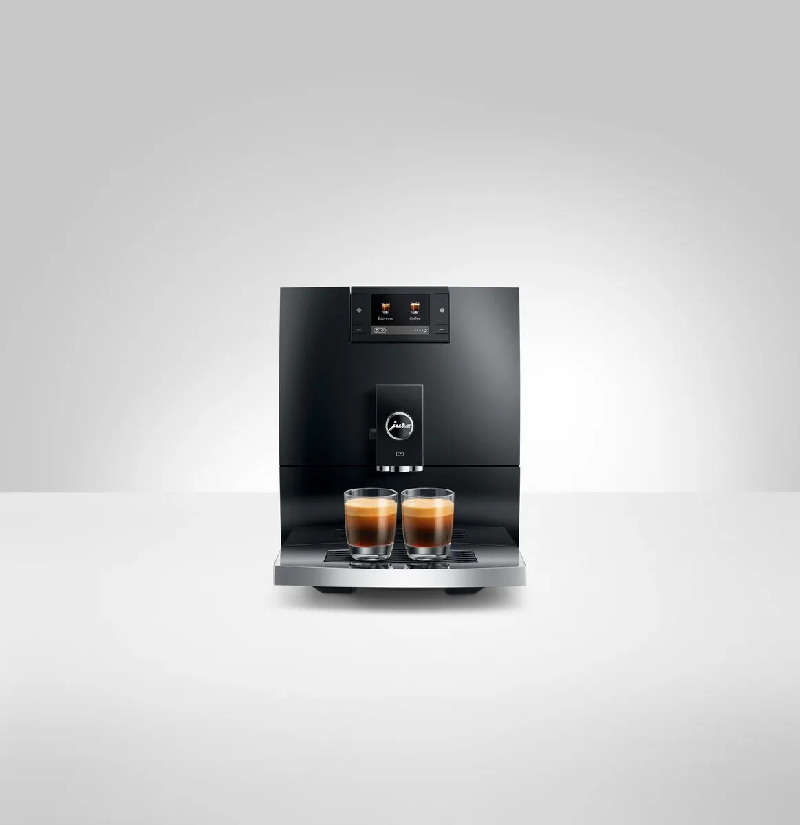 Jura C9 Volautomatische Espressomachine - Piano Black - 17 Programma's