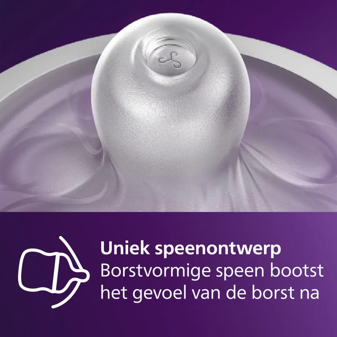 Philips Avent Natural Response SCY903/72 Babyfles - 260ml - 3 Stuks