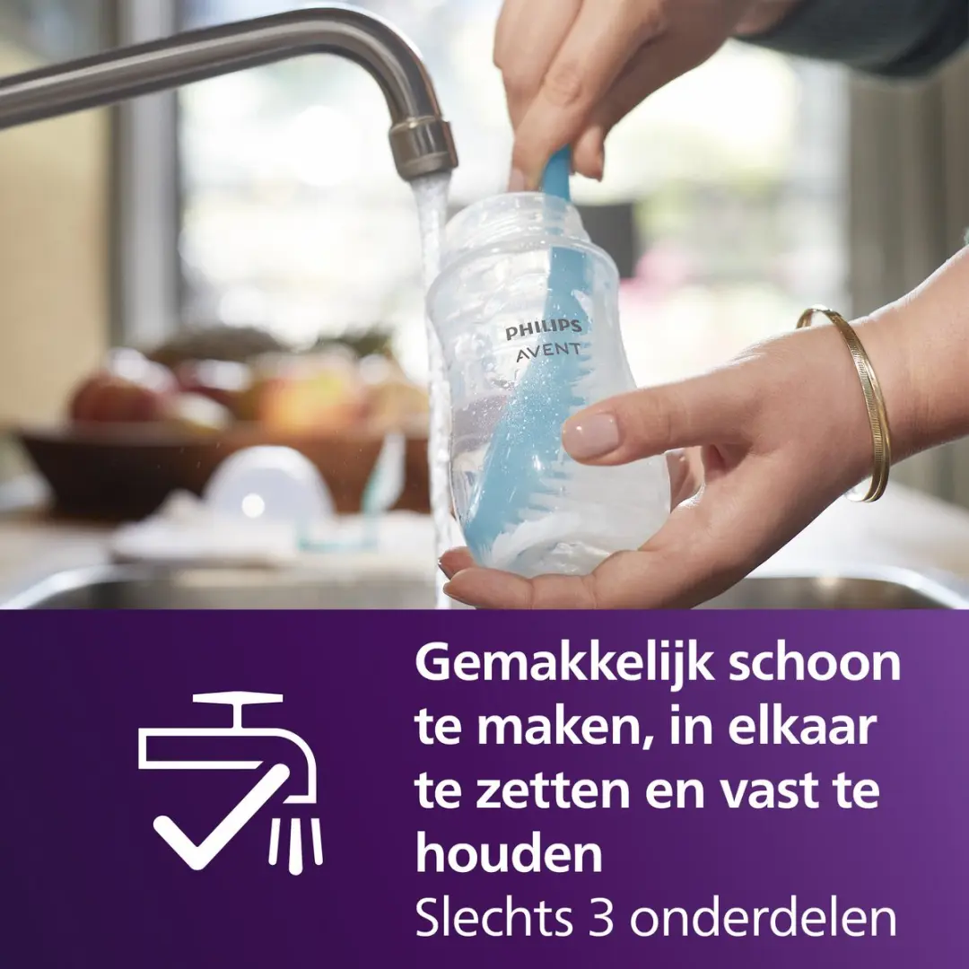 Philips Avent Natural Response SCY903/72 Babyfles - 260ml - 3 Stuks - afbeelding 6 van 6