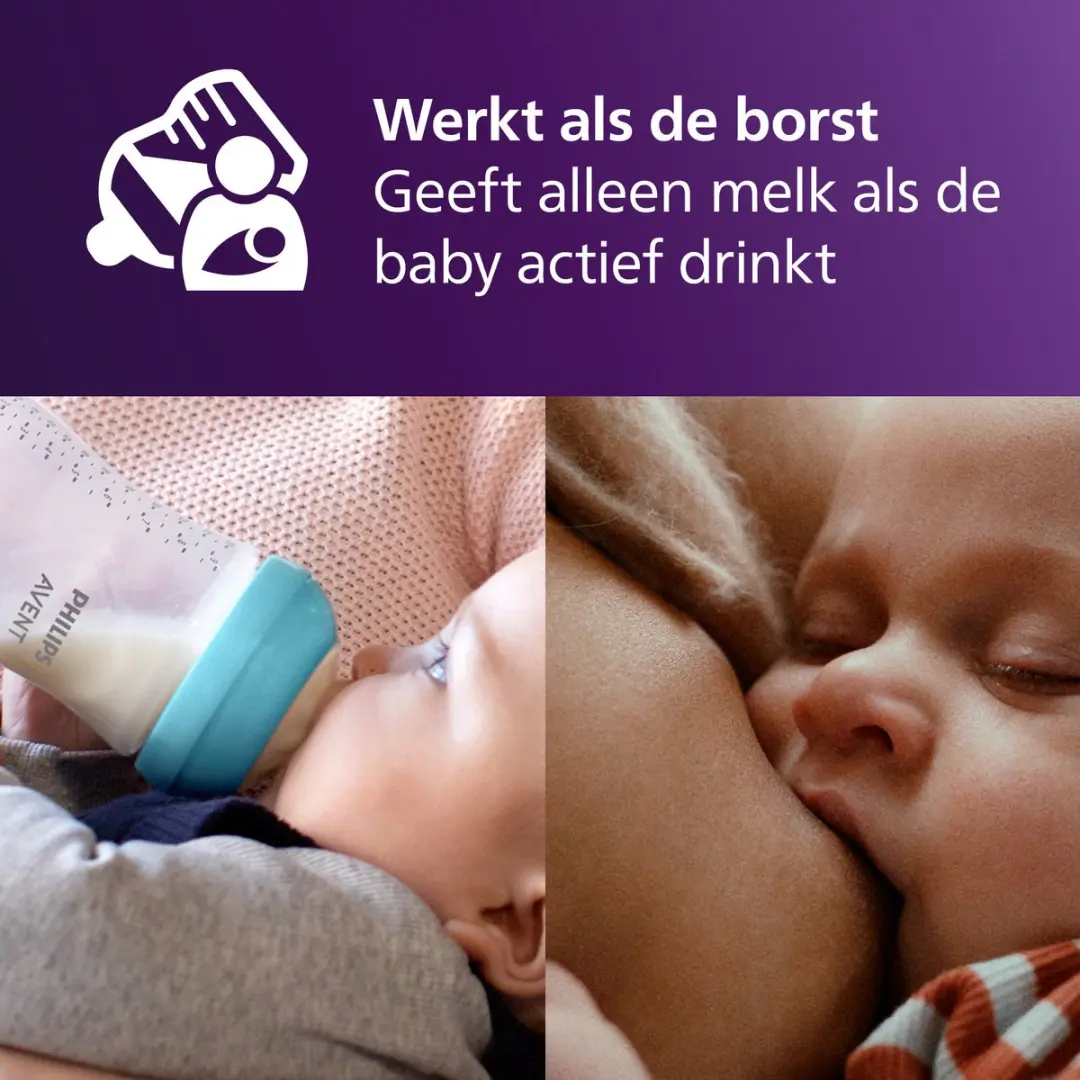 Philips Avent Natural Response SCY903/72 Babyfles - 260ml - 3 Stuks