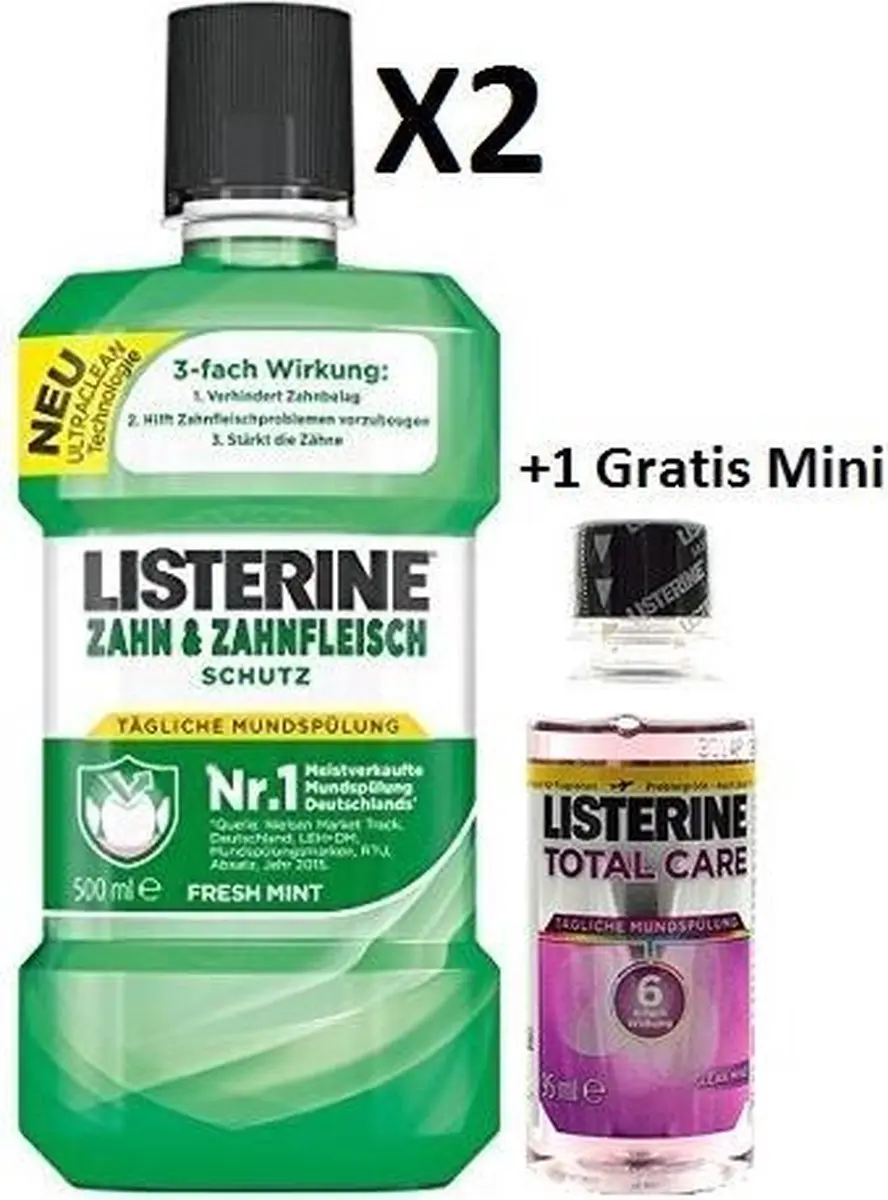Listerine Mondwater Voordeelverpakking 1095ml