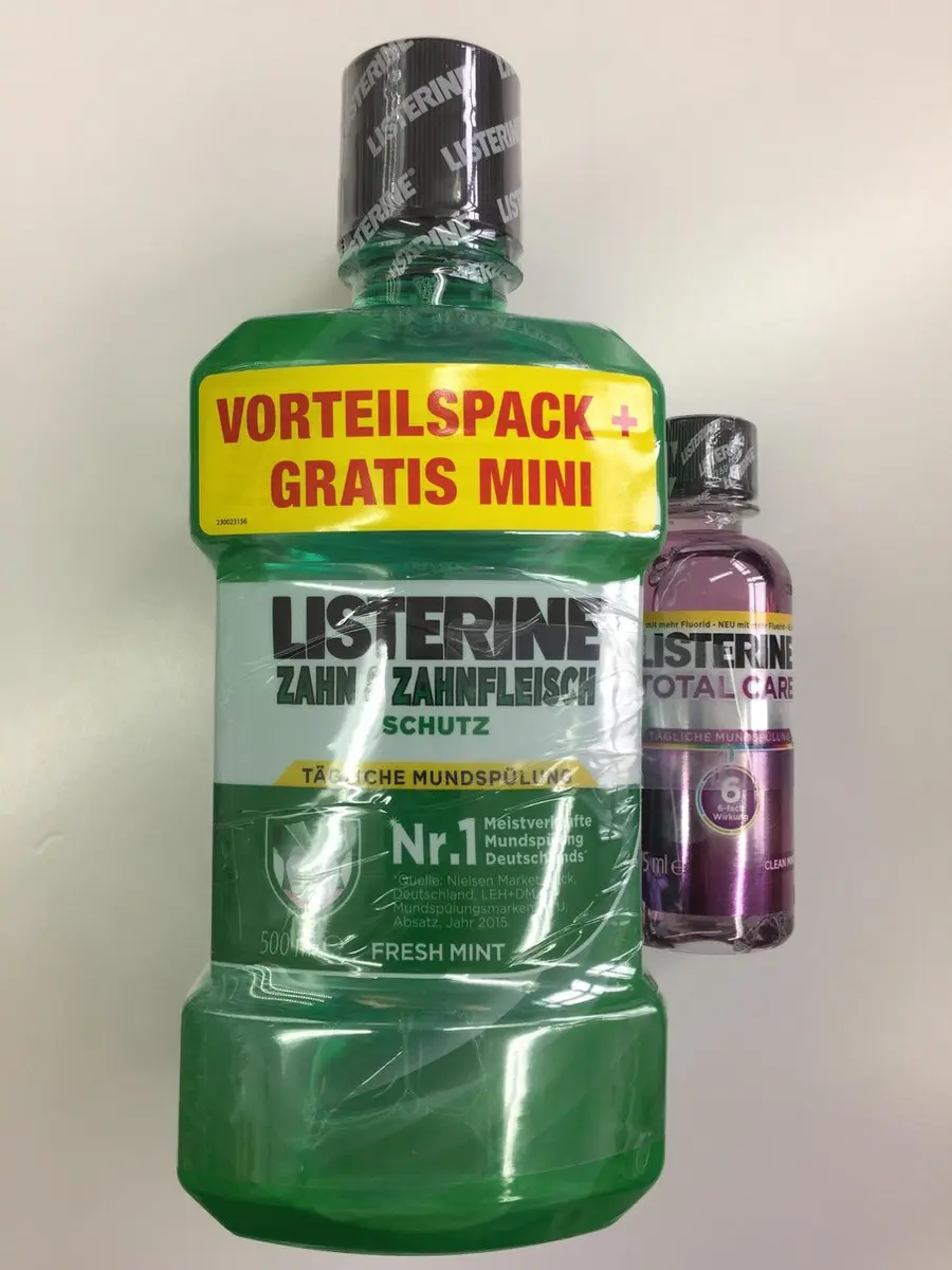 Listerine Mondwater Voordeelverpakking 1095ml - 3 Stuks