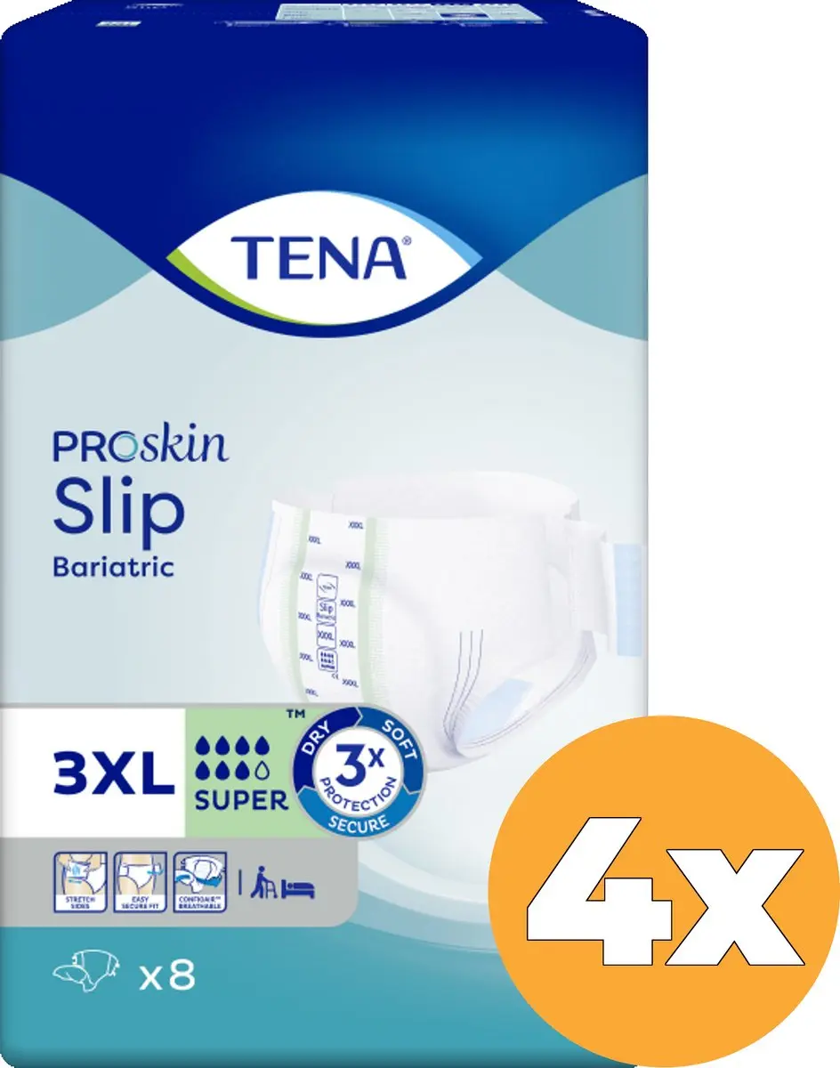 TENA Proskin Slip Super 3XL - 32 Stuks - afbeelding 6 van 6
