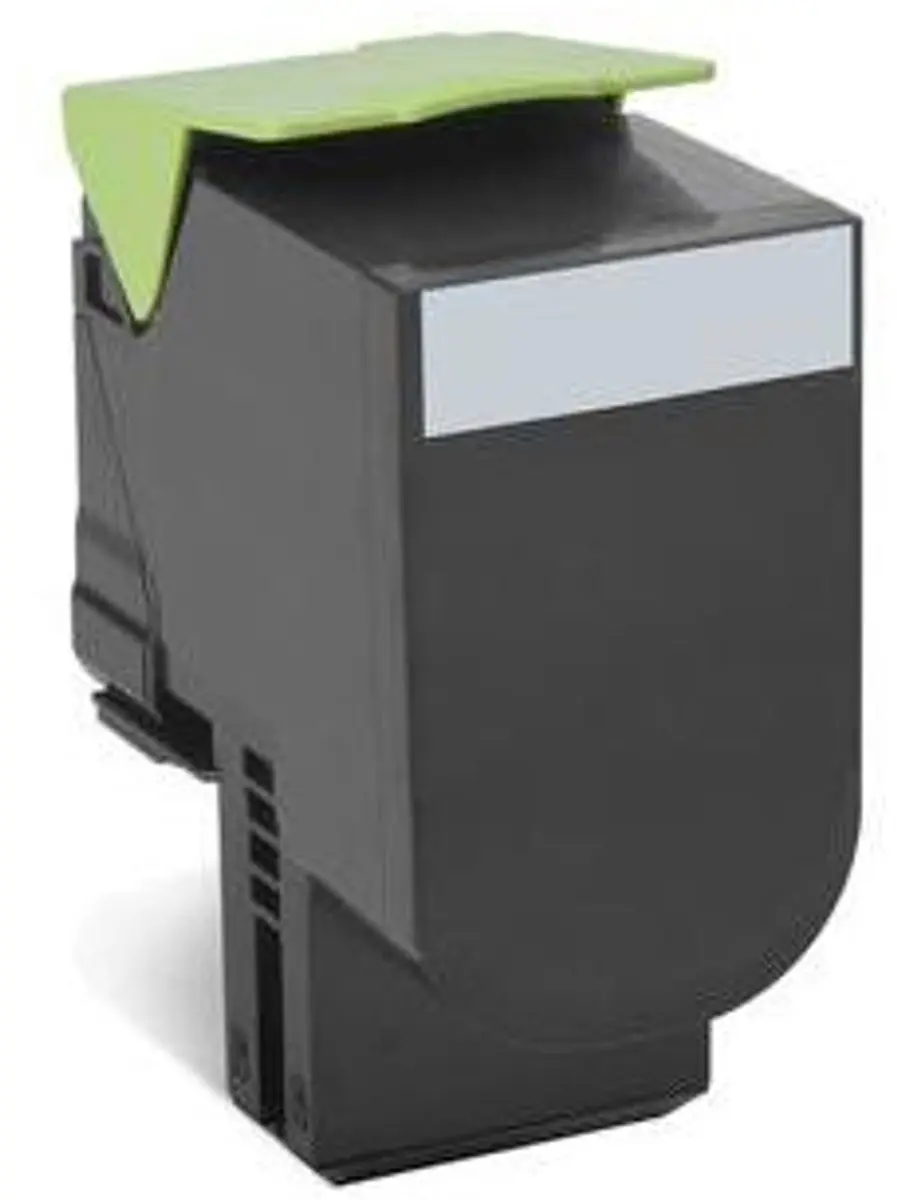 Lexmark 80C2HKE Tonercartridge Zwart - 4.000 Pagina's