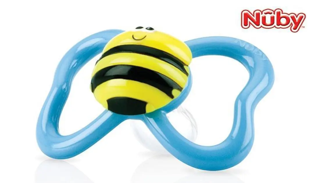 Nûby Paci-Flyers Spenen +6 Maanden - 2 Stuks - Lime