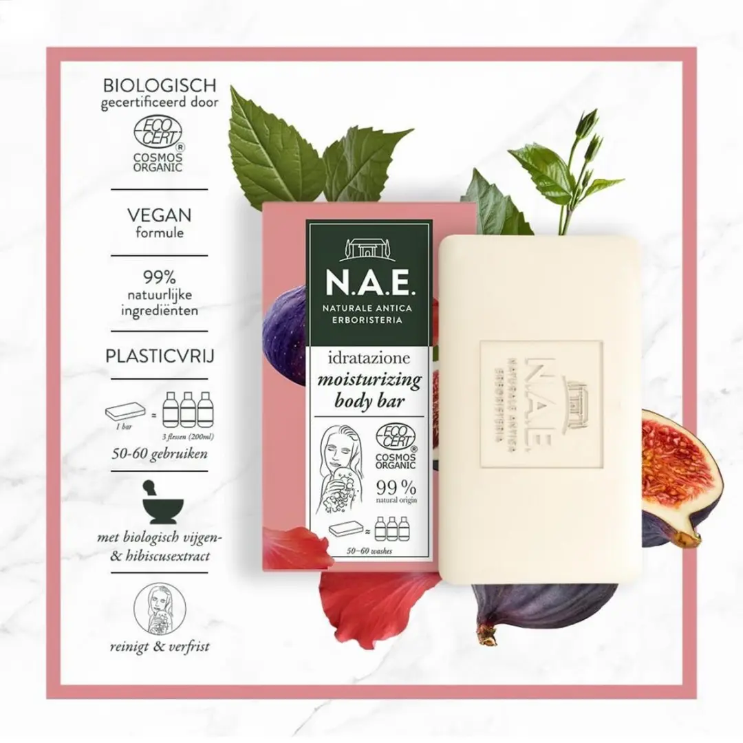 N.A.E. Lichaam Bar Moisturizing 100g