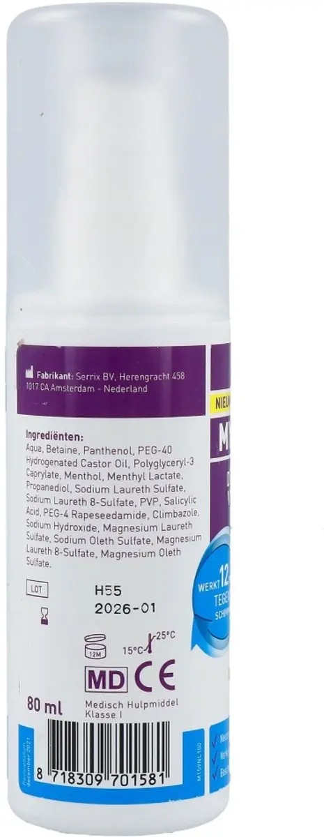 Mycosan Anti-Schimmel Voetspray 80ml - afbeelding 6 van 6