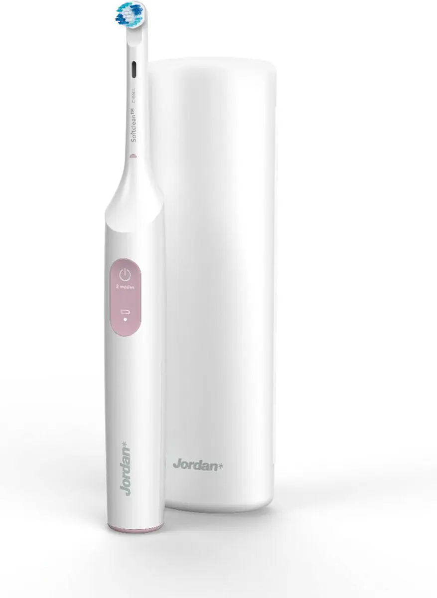 Jordan Clean Smile Elektrische Tandenborstel - Roze - afbeelding 6 van 6