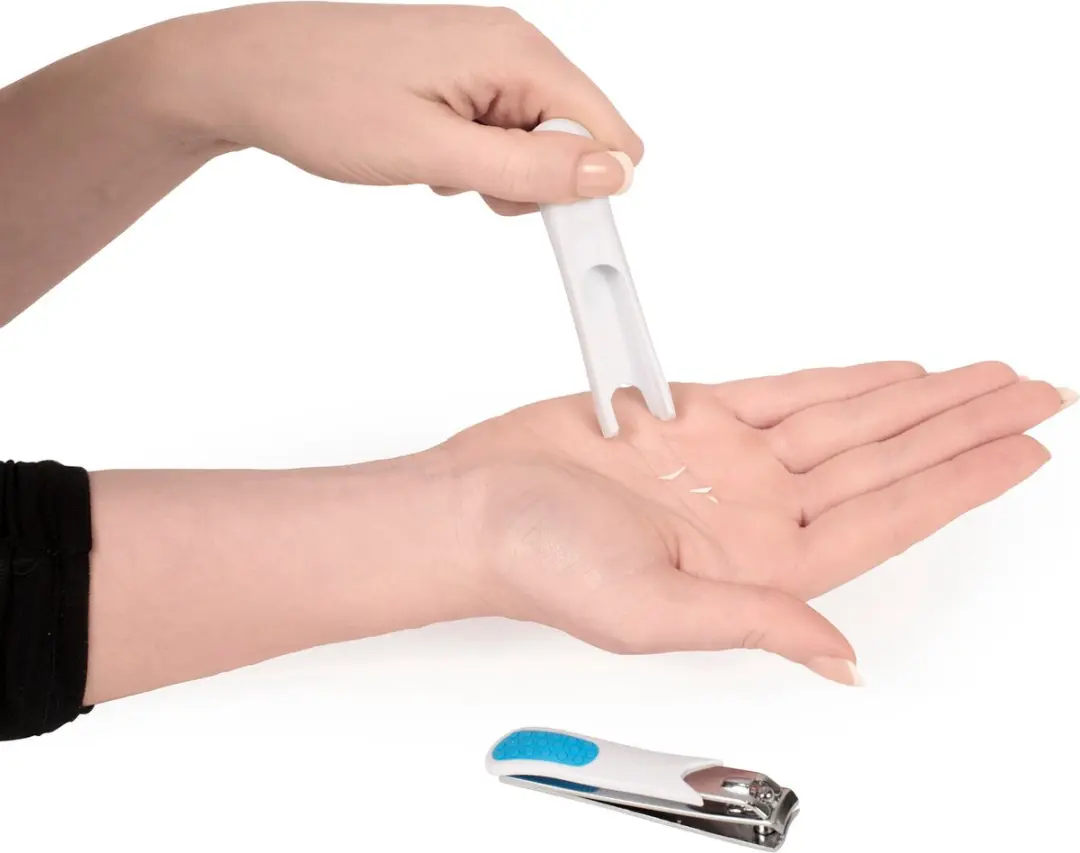 Vitility Nagelknipper Comfort - Blauw/Wit