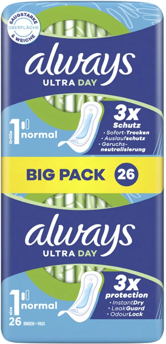 Always Ultra Normal BigPack Inleggers