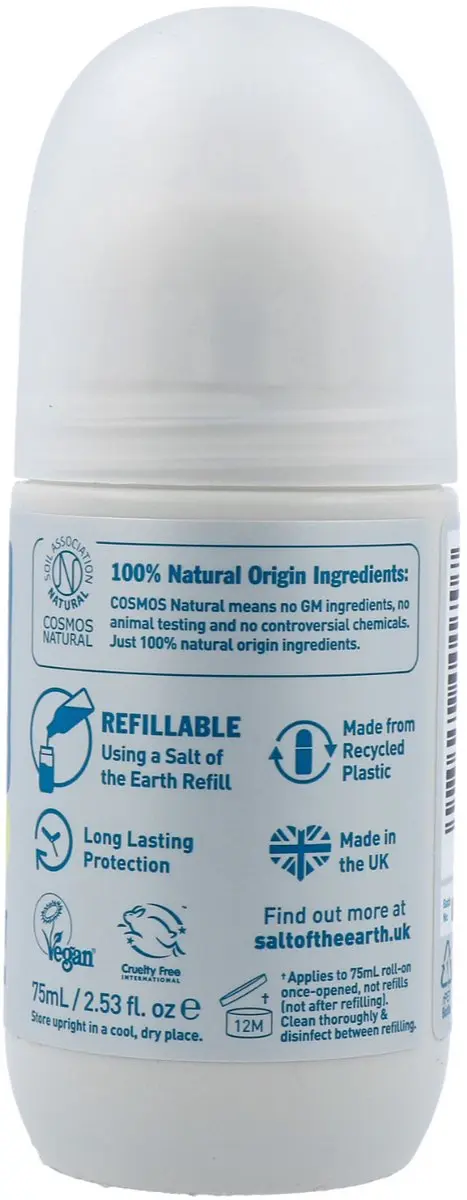 Salt of the Earth Natuurlijke Deodorant Roller 75ml