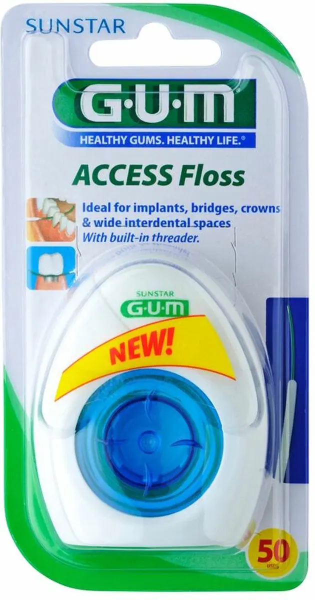 Gum Access Floss Tandzijde - 50 Stuks