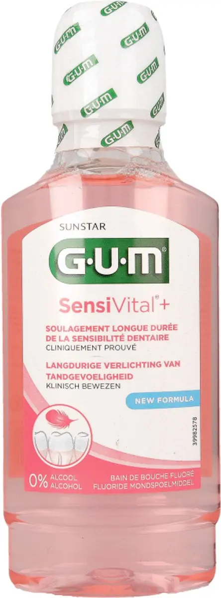 Gum SensiVital+ Mondspoelmiddel 300ml - afbeelding 6 van 6