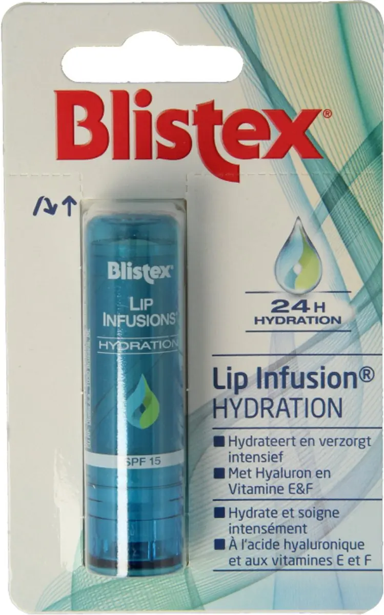 Blistex Lip Infusion Lipbalsem 3.7g - Blauw
