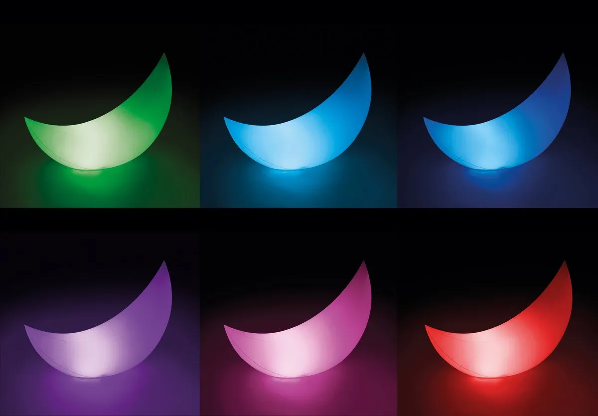 Intex Zwevende Halvemaan LED Verlichting - Multicolor - afbeelding 2 van 6