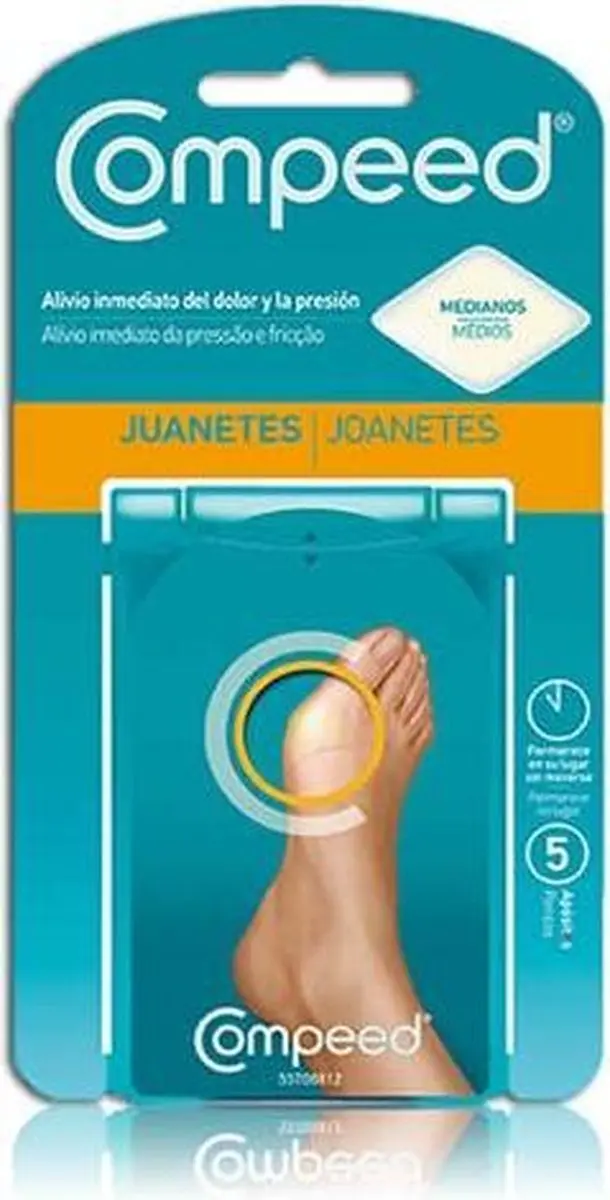 Compeed Hallux Valgus Pleisters - 5 Stuks